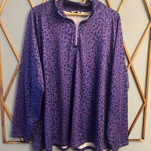 Quarter Zip Blouse